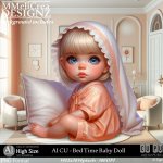 AI - CU Bed Time Baby Doll (CU4PU/PNG)