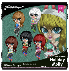Holiday Molly CU/PU Pack 6 Holiday Molly CU/PU Pack 6