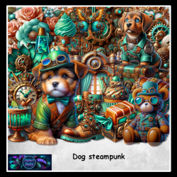 Dog Steampunk Dog Steampunk