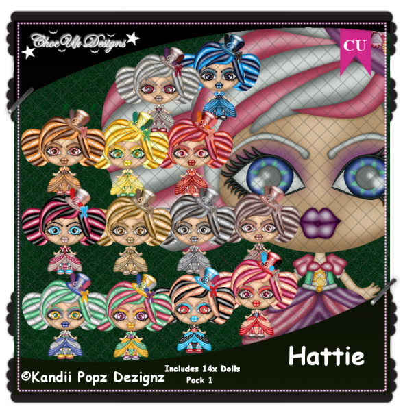 Hattie CU/PU Pack 1 - Click Image to Close