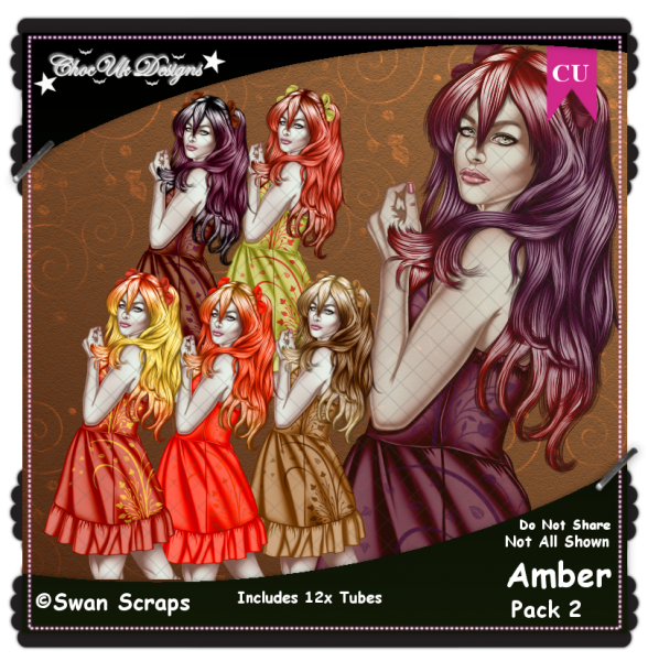 Amber CU/PU Pack 2 - Click Image to Close