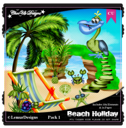 Beach Holiday CU/PU Pack 1