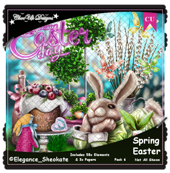 Spring Easter CU/PU Pack 6 - Click Image to Close