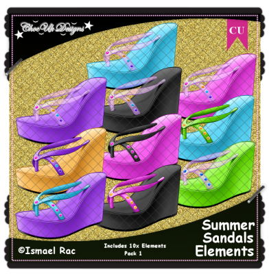 Summer Sandals Elements CU/PU Pack