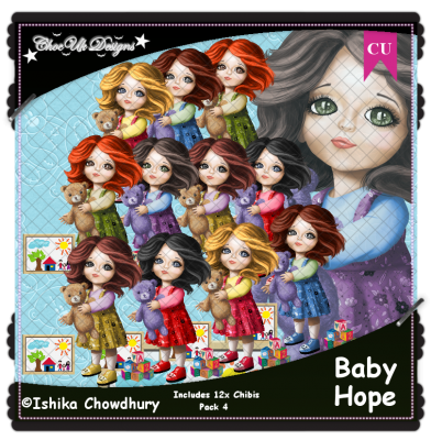 Baby Hope CU/PU Pack 4