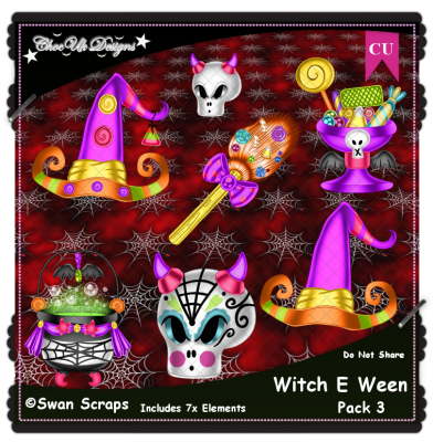 Witch E Ween CU/PU Pack 3