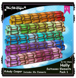 Holly Suitcases Elements CU/PU Pack 1