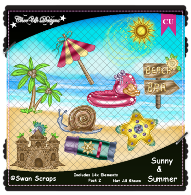 Sunny & Summer Elements CU/PU Pack 2