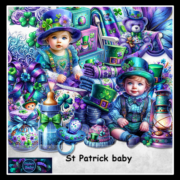 St Patrick baby - Click Image to Close