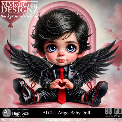 AI - CU Angel Baby Doll (CU4PU/PNG)