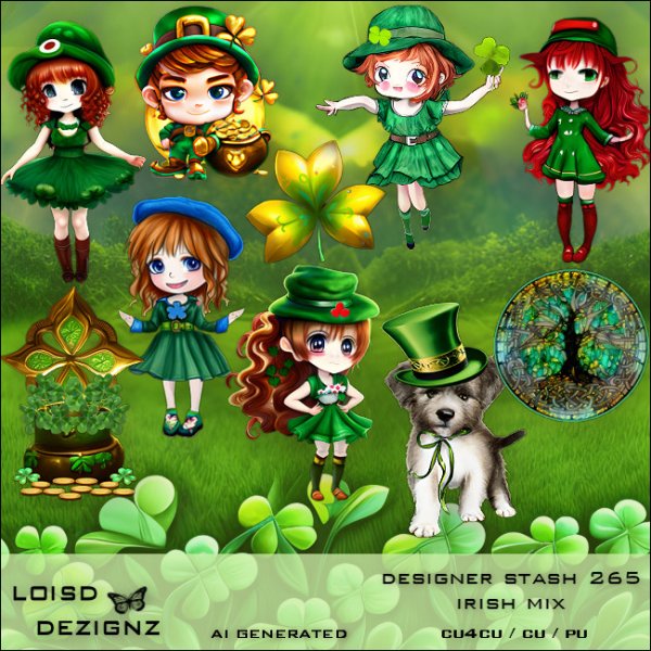 Designer Stash 265 - Irish Mix - Click Image to Close