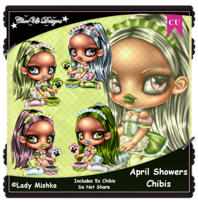 April Showers Chibis CU/PU Pack