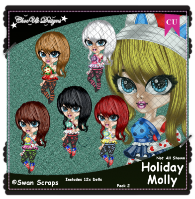 Holiday Molly CU/PU Pack 2