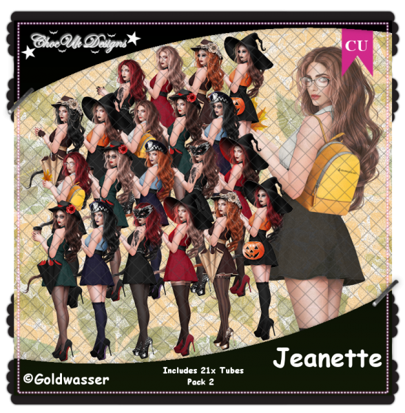 Jeanette CU/PU Pack 2 - Click Image to Close