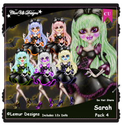 Sarah CU/PU Pack 4