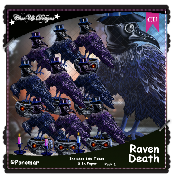 Raven Death CU/PU Pack - Click Image to Close