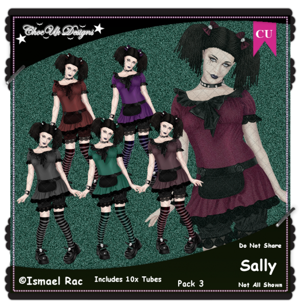 Sally CU/PU Pack 3 - Click Image to Close