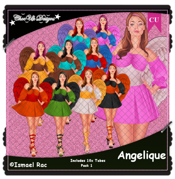 Angelique CU/PU Pack 1 - Click Image to Close