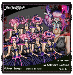La Calavera Catrina CU/PU Pack 6