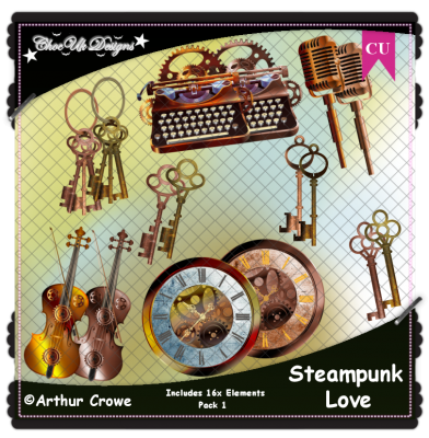 Steampunk Love CU/PU Pack 1