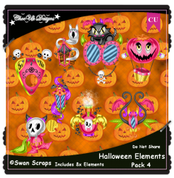 Halloween Elements CU/PU Pack 4