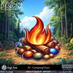 AI - CU4CU - Camping Days (CU4CU/PNG/PACK)