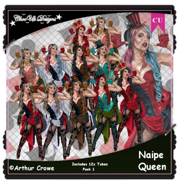 Naipe Queen CU/PU Pack 1 - Click Image to Close