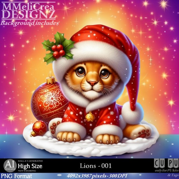 AI - Lions - CU001 (CU4PU/PNG) - Click Image to Close