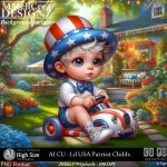 AI - CU Lil USA Patriot Childs (CU4PU/PNG)