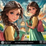 AI - GIRLS PACK CU015 (CU4PU/PNG)