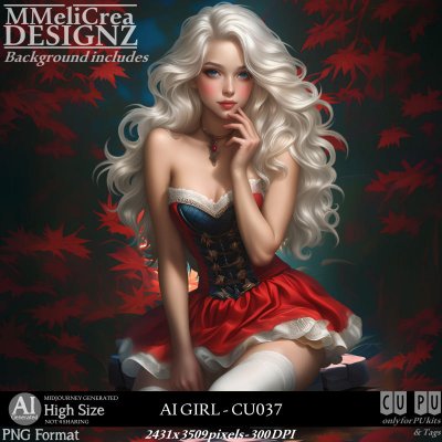 AI - GIRL CU037 (CU4PU/PNG)