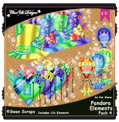 Pandora Elements CU/PU Pack 4