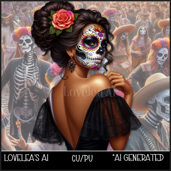 SUGAR SKULL 4 - Click Image to Close