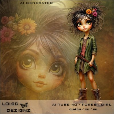AI Tube 40 Forest Girl - cu4cu/cu/pu