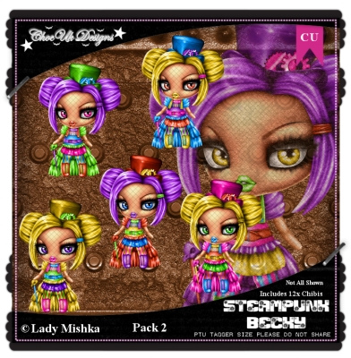 Steampunk Becky CU/PU Pack 2