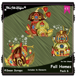 Fall Homes Elements CU/PU Pack 6