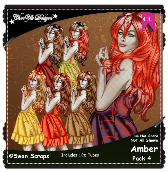 Amber CU/PU Pack 4 - Click Image to Close