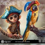 AI - ANIMALS CU043 (CU4PU/PNG)