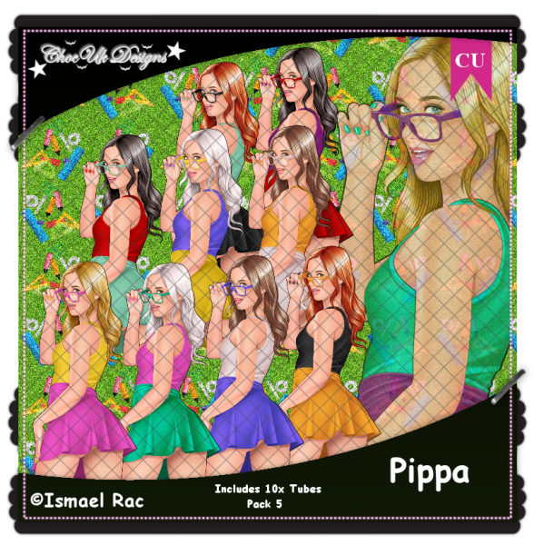 Pippa CU/PU Pack 5 - Click Image to Close