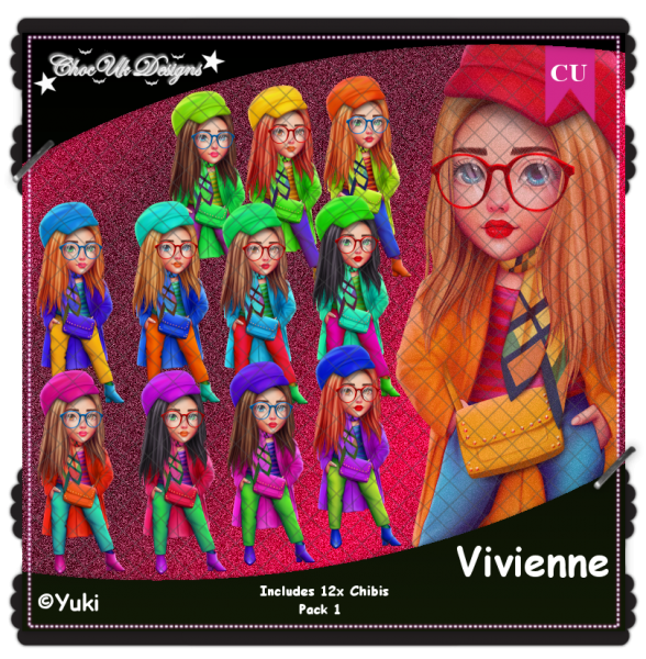 Vivienne CU/PU Pack 1 - Click Image to Close