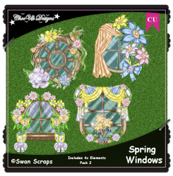 Spring Windows Elements CU/PU Pack 2 Spring Windows Elements CU/PU Pack 2