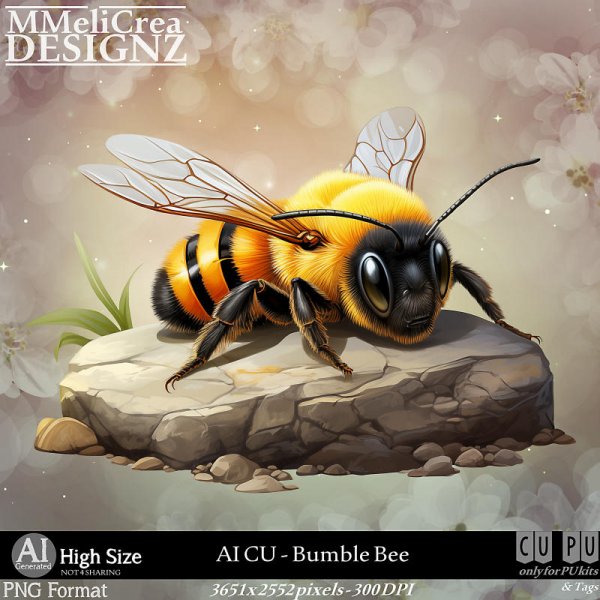 AI - CU Bumble Bee (CU4PU/PNG) - Click Image to Close