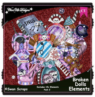 Broken Dolls Elements CU/PU Pack 2