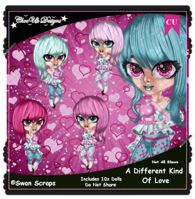 A Different Kind Of Love Dolls CU/PU Pack