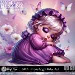 AI - CU Good Night Baby Doll (CU4PU/PNG)