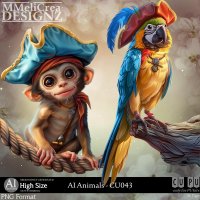 AI - ANIMALS CU043 (CU4PU/PNG)