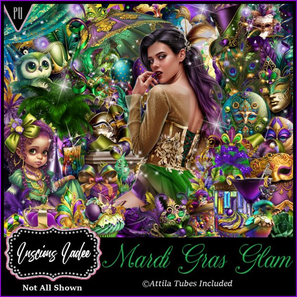 Mardi Gras Glam - Click Image to Close