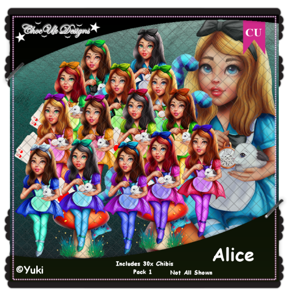 Alice CU/PU Pack 1 - Click Image to Close