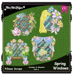 Spring Windows Elements CU/PU Pack 6 Spring Windows Elements CU/PU Pack 6