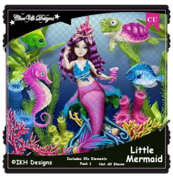 Little Mermaid Elements CU/PU Pack